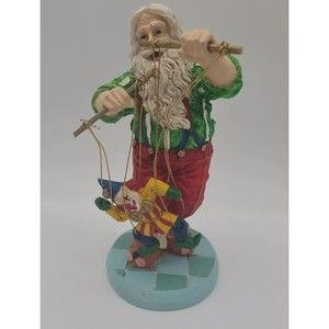 Vintage Santa Toy Maker Puppeteer 8"